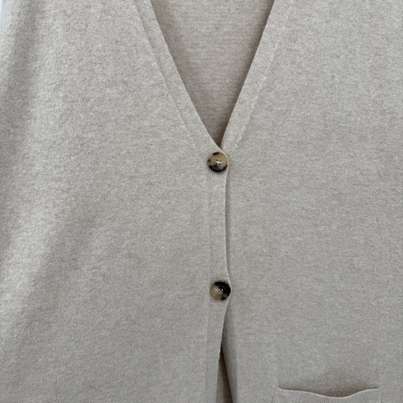 Anine Bing Jasni Midi Cardigan in Oat Size M - Picture 11 of 16